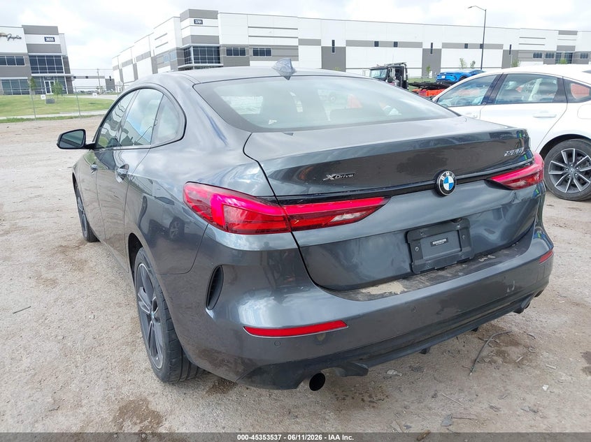 2021 BMW 228I GRAN COUPE auction photo 3