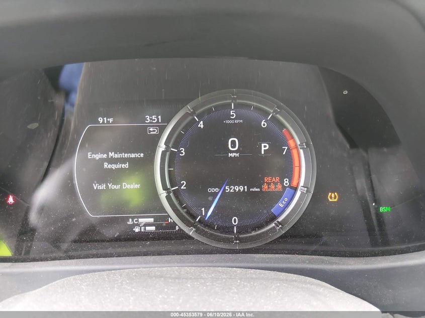 VIN: JTHY3JBH2K2009002 2019 LEXUS UX 200 F SPORT
