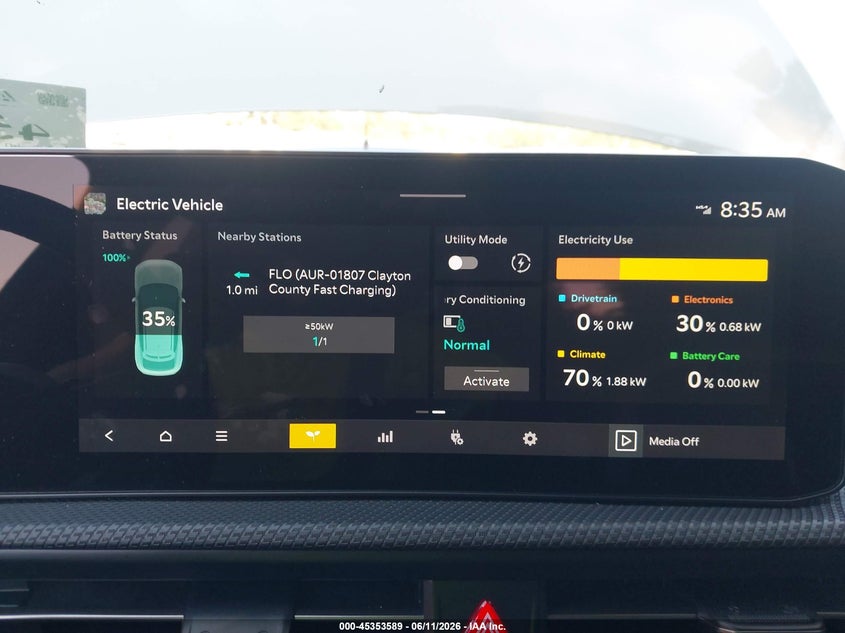 2025 Kia Ev6 Gt-Line Rwd VIN: 5XYC44JAXSG013769 Lot: 45353589