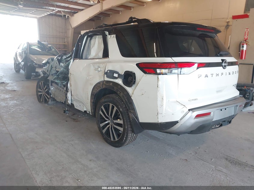 Vin: 5n1dr3dk7rc283685, lot: 45851542, nissan pathfinder platinum 4wd 20243
