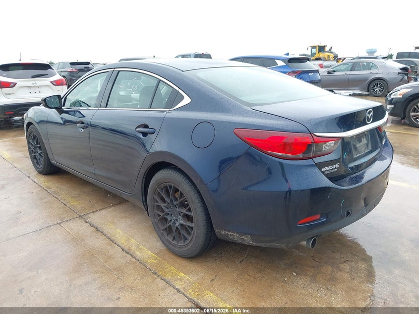 Vin: jm1gj1u54g1471578, lot: 45851549, mazda mazda6 i sport 20163