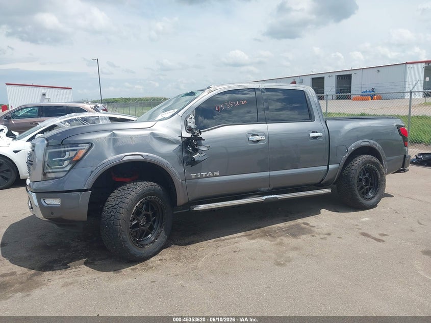 2021 Nissan Titan Platinum Reserve 4X4 VIN: 1N6AA1ED7MN505946 Lot: 45353620