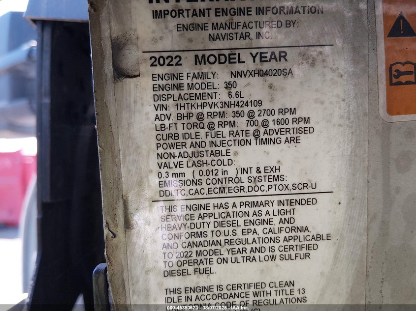 2022 CHEVROLET SILVERADO 4500HD auction photo 8