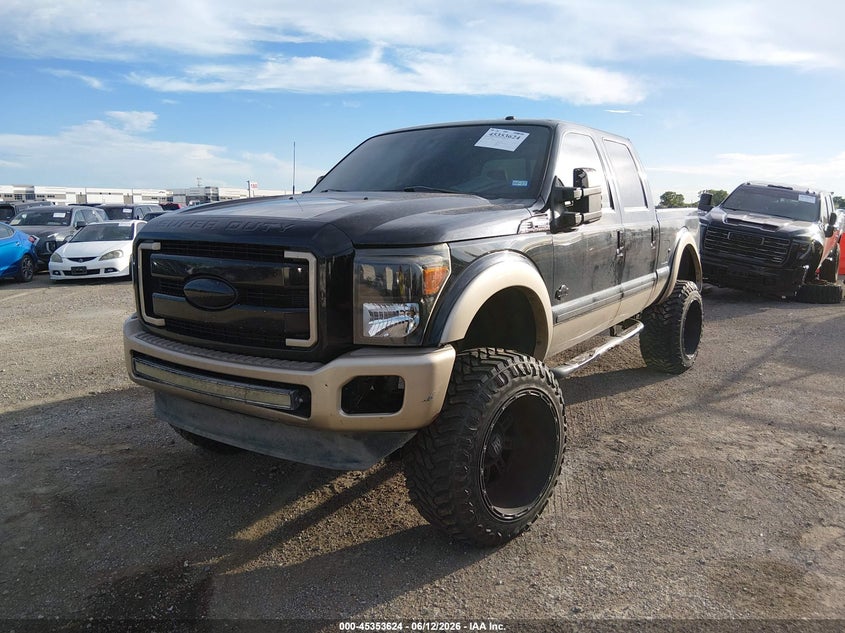 Vin: 1ft7w2bt7cea47825, lot: 45851571, ford f-250 lariat 20122