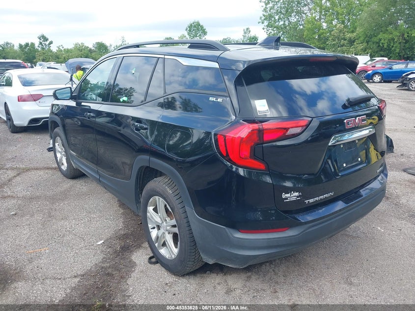2018 GMC TERRAIN SPORT UTILITY VEHICLE 1.5L I-4 DI, DOHC, VVT, TURBO, 170HP
