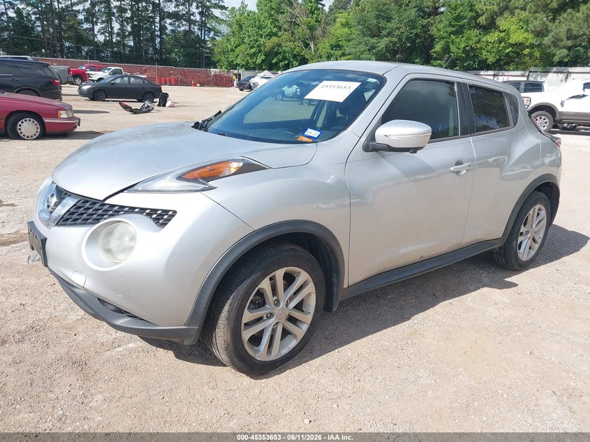 Vin: jn8af5mr5ft509750, lot: 45851601, nissan juke sv 20152