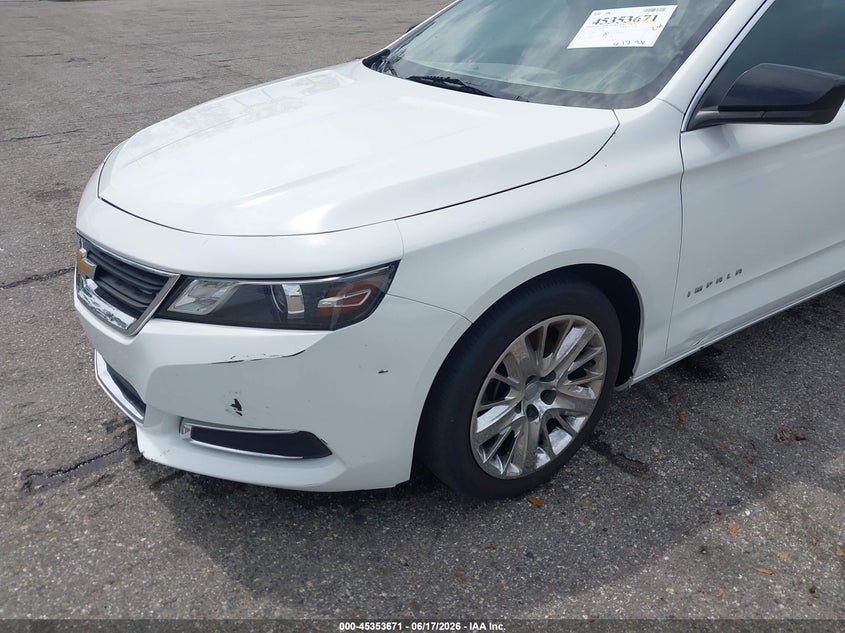 2016 CHEVROLET IMPALA auction photo 6