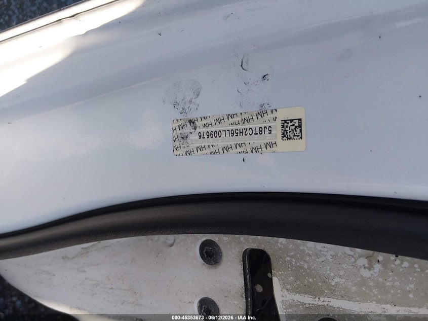 2020 Acura Rdx Technology Package VIN: 5J8TC2H56LL009676 Lot: 45353673
