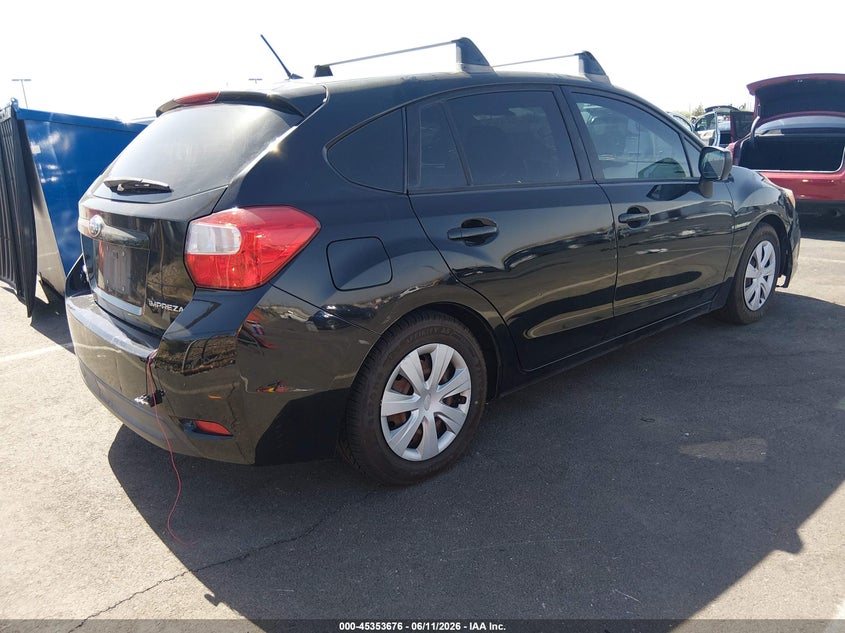 Vin: jf1gpaa64ch211412, lot: 45851623, subaru impreza 2.0i 20124