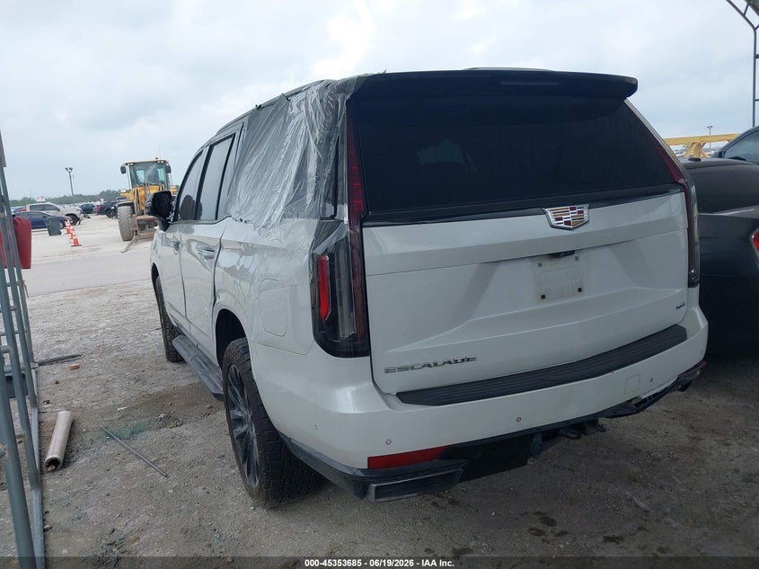 Vin: 1gys4bkl8pr101545, lot: 45851632, cadillac escalade 4wd premium luxury 20233