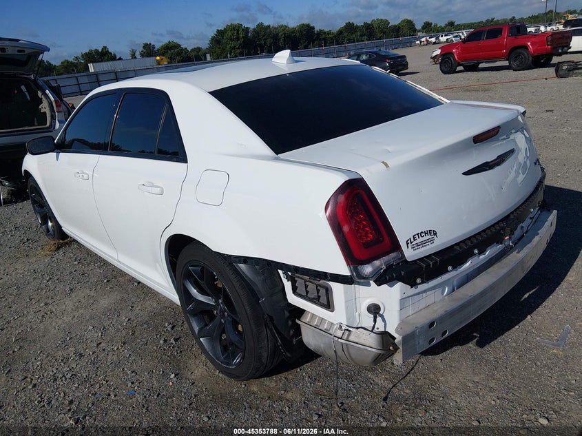 VIN: 2C3CCABG2NH245412 2022 CHRYSLER 300 S