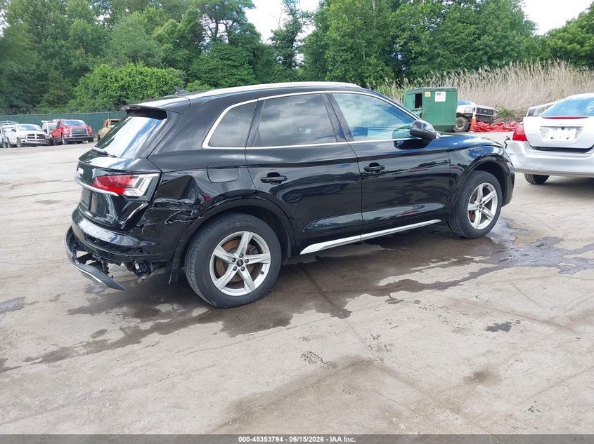 Vin: wa1aaafy3m2002530, lot: 45851741, audi q5 premium 45 tfsi quattro s tronic 20214