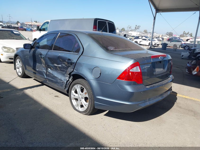 Vin: 3fahp0ha9cr188457, lot: 45851751, ford fusion se 20123