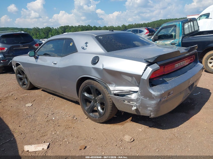 Vin: 2c3cdyag3dh650751, lot: 45851796, dodge challenger sxt plus 20133