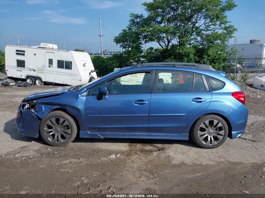 2014 Subaru Impreza 2.0I Sport Premium VIN: JF1GPAL67E8219777 Lot: 45353891