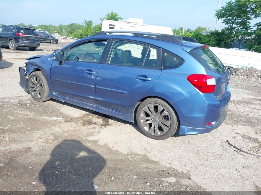 Vin: jf1gpal67e8219777, lot: 45851838, subaru impreza 2.0i sport premium 20143
