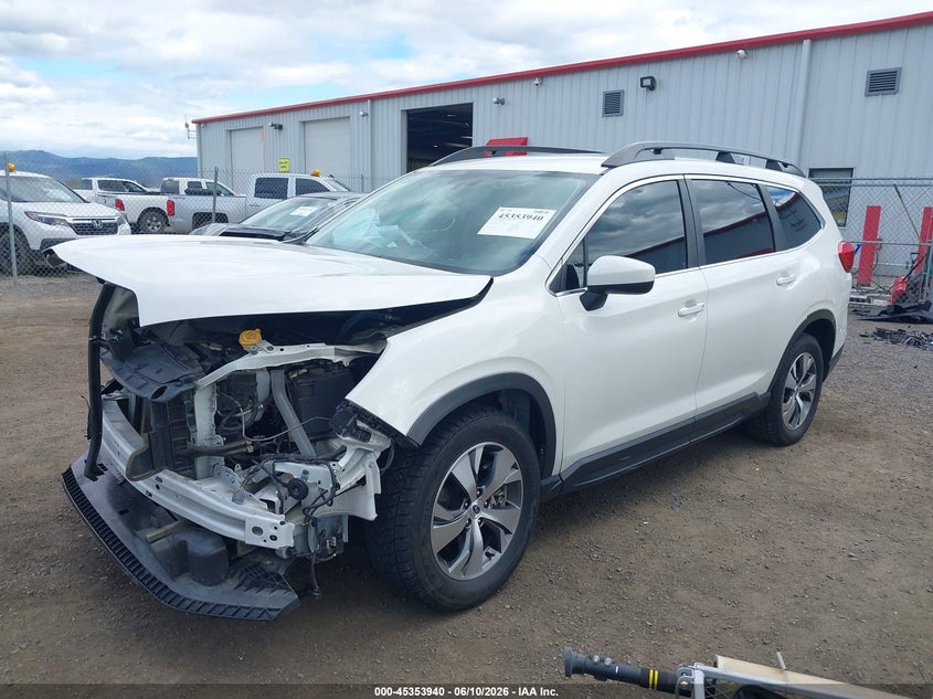 Vin: 4s4wmacdxm3431156, lot: 45851887, subaru ascent premium 20212