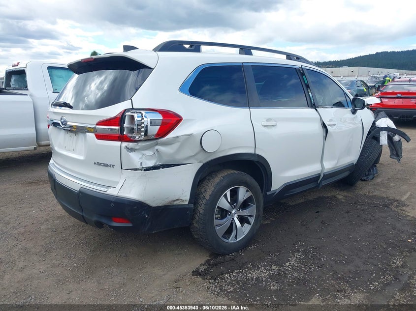 Vin: 4s4wmacdxm3431156, lot: 45851887, subaru ascent premium 20214
