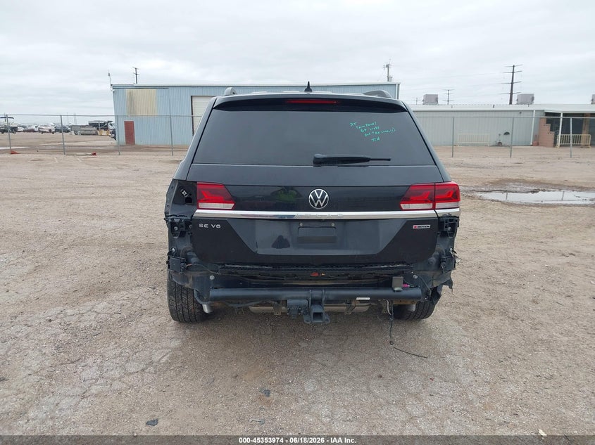 2021 Volkswagen Atlas 3.6L V6 Se W/Technology VIN: 1V2KR2CA0MC535671 Lot: 45353974
