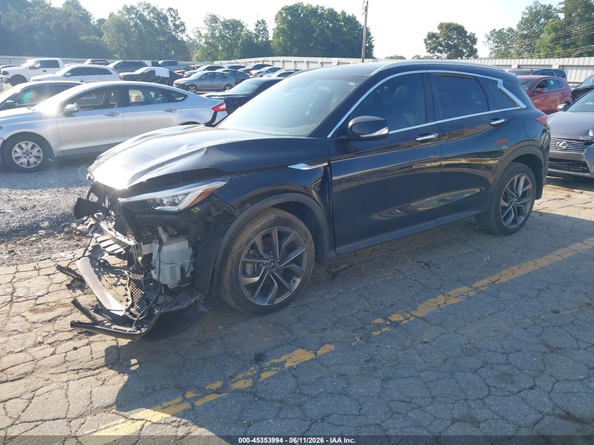 2021 INFINITI QX50 auction photo 2