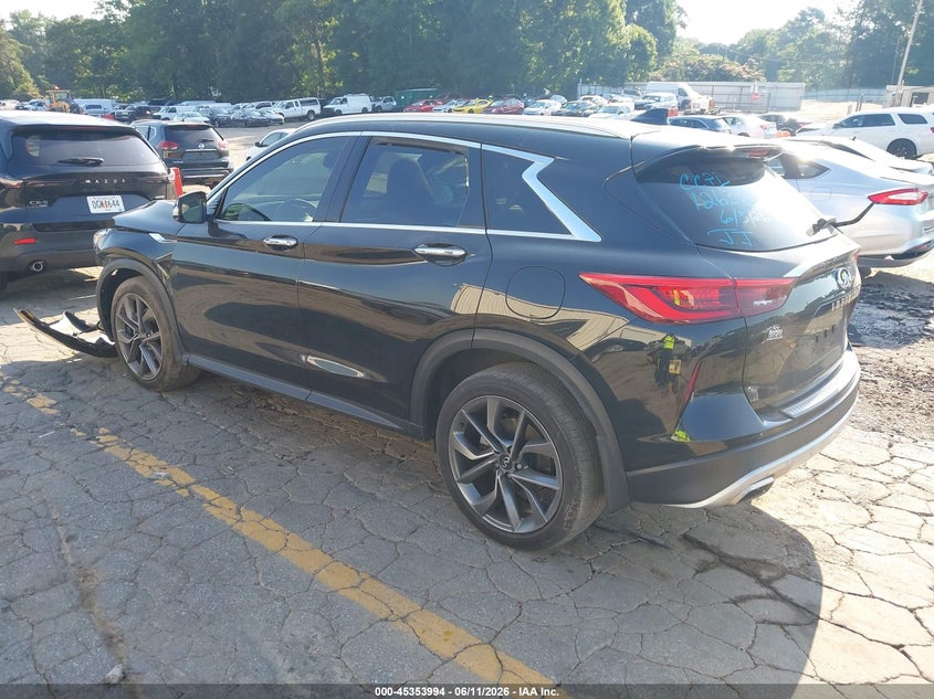 2021 INFINITI QX50 auction photo 3