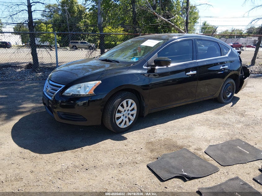 2014 NISSAN SENTRA auction photo 2
