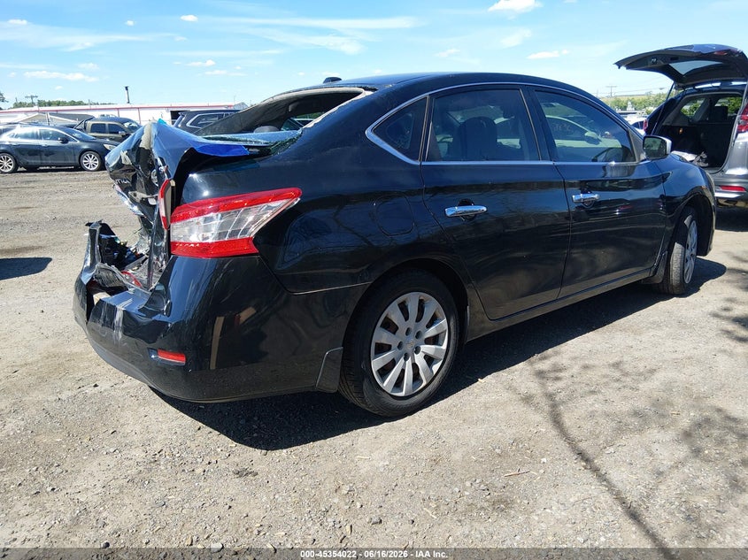 2014 NISSAN SENTRA auction photo 4