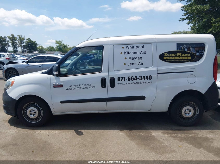 2017 Ram Promaster City Tradesman VIN: ZFBERFAB8H6E00143 Lot: 45354030
