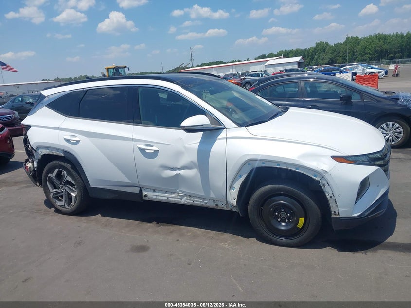 VIN 5NMJECAE1NH072320 2022 HYUNDAI TUCSON LIMITED