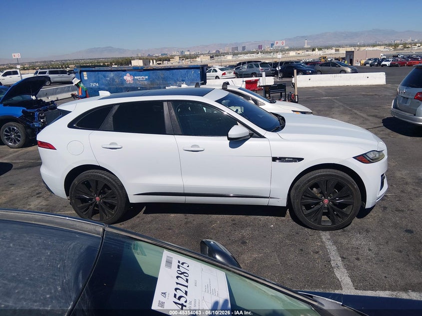 2017 Jaguar F-Pace 20D R-Sport VIN: SADCL2BN0HA086624 Lot: 45354063