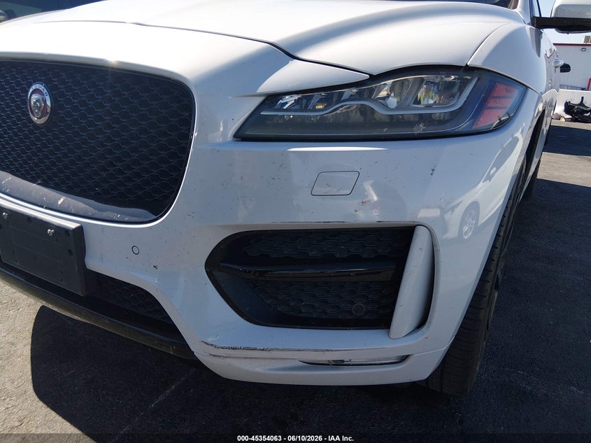 2017 Jaguar F-Pace 20D R-Sport VIN: SADCL2BN0HA086624 Lot: 45354063