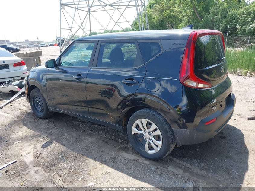 Vin: kndj23au7l7723003, lot: 45852020, kia soul lx 20203