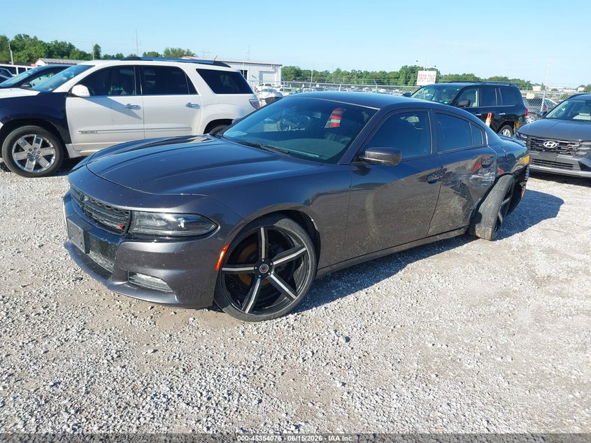 2017 DODGE CHARGER auction photo 2