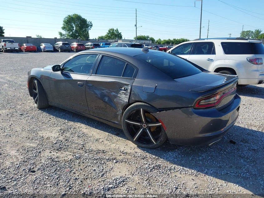 2017 DODGE CHARGER auction photo 3