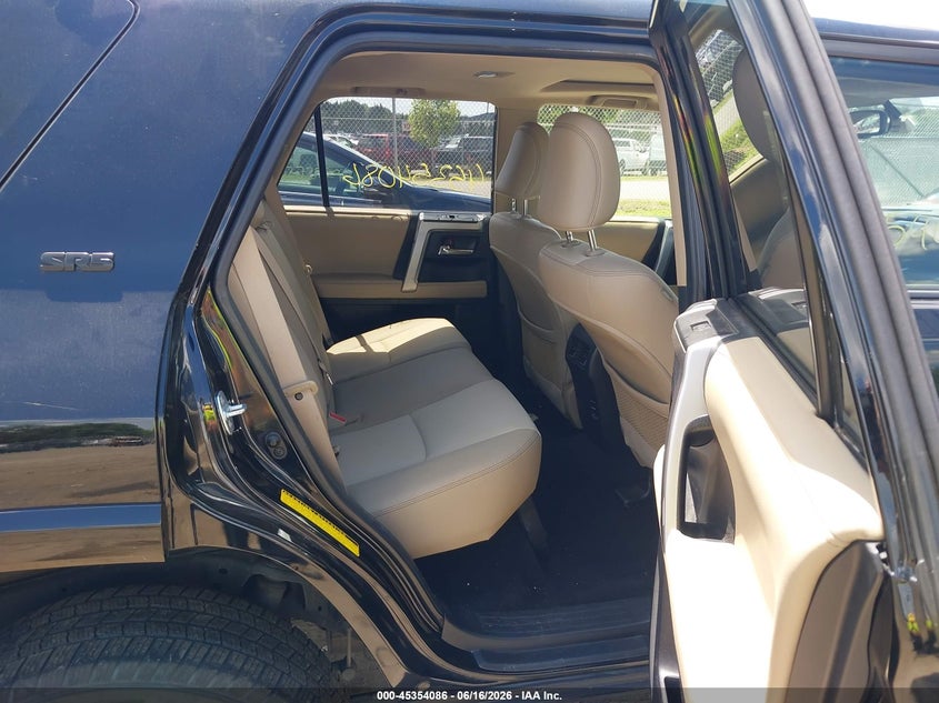 2015 TOYOTA 4RUNNER SPORT UTILITY VEHICLE 4.0L V-6 DOHC, VVT, 270HP