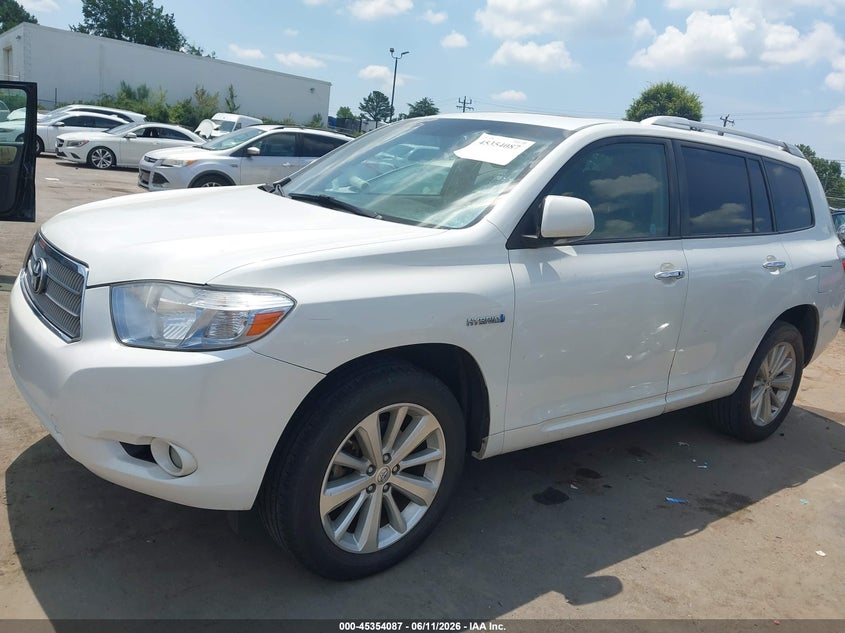 TOYOTA HIGHLANDER HYBRID 2010 VIN JTEJW3EH5A2044841