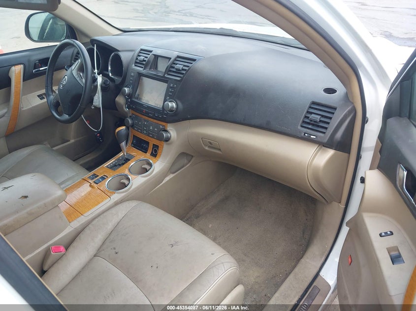 TOYOTA HIGHLANDER HYBRID 2010 VIN JTEJW3EH5A2044841