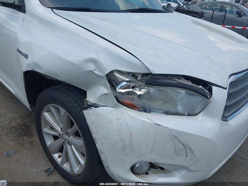 TOYOTA HIGHLANDER HYBRID 2010 VIN JTEJW3EH5A2044841