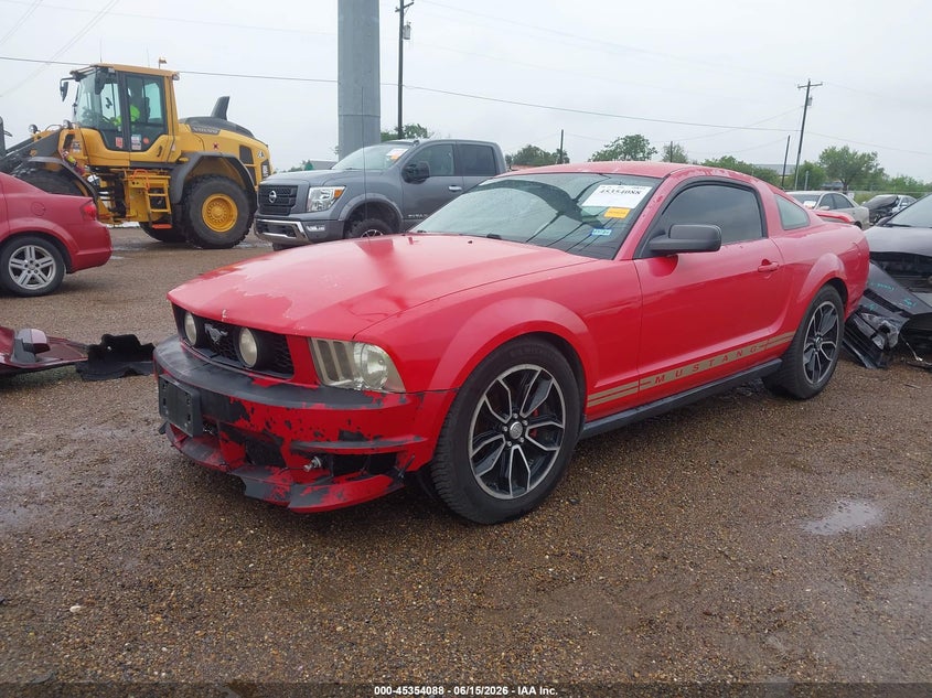 1ZVFT80N355221434 2005 Ford Mustang V6 Deluxe/V6 Premium photo 1