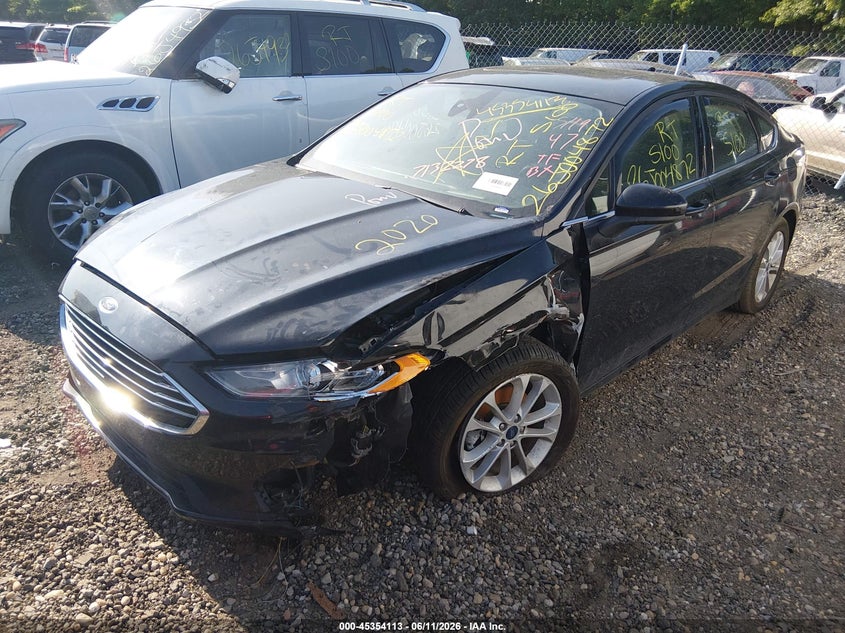 2020 FORD FUSION SEDAN 1.5L I-4 DI, DOHC, VVT, TURBO, 181HP