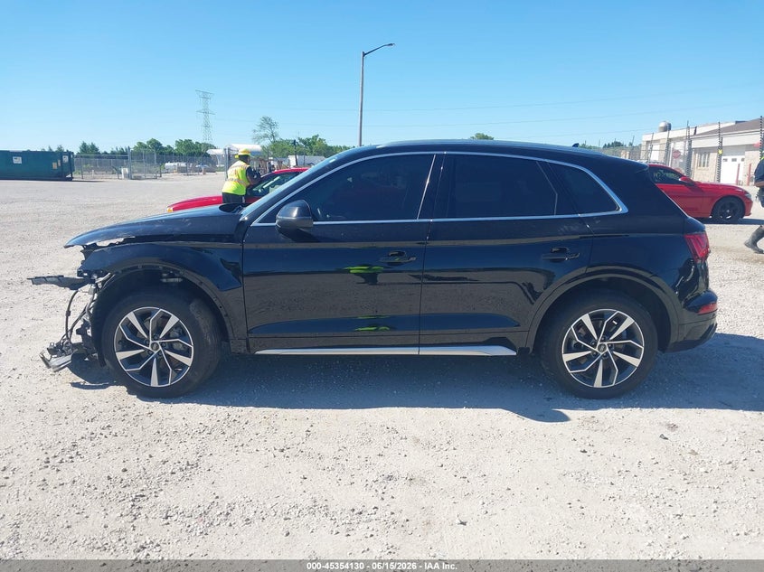 2021 Audi Q5 Premium Plus 45 Tfsi Quattro S Tronic VIN: WA1BAAFY8M2021997 Lot: 45354130