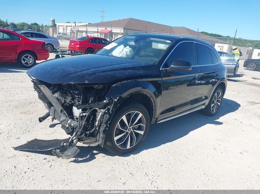 Vin: wa1baafy8m2021997, lot: 45852077, audi q5 premium plus 45 tfsi quattro s tronic 20212