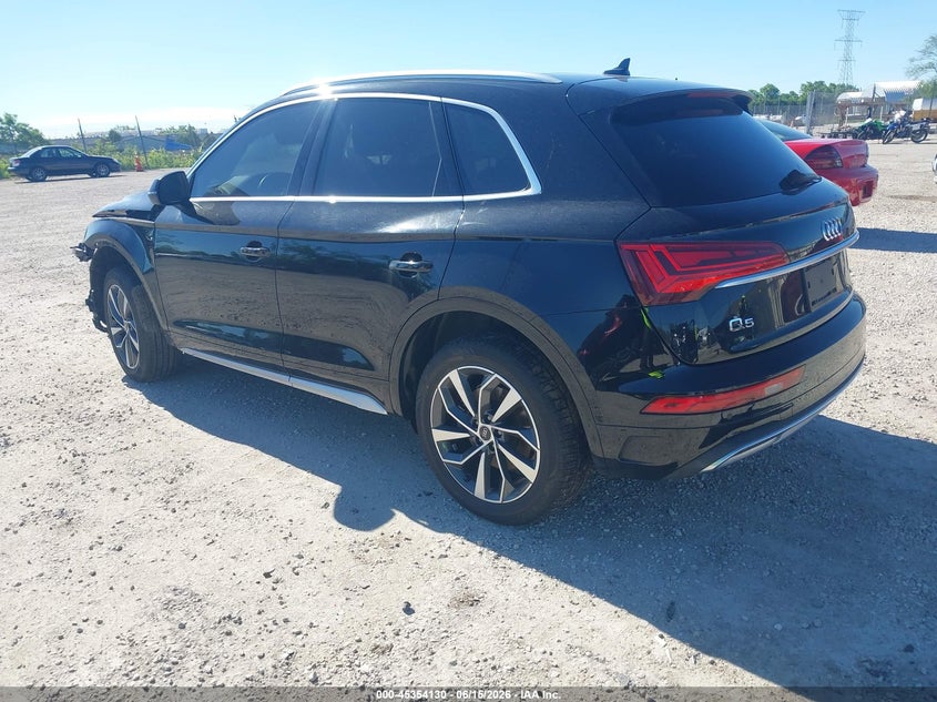 Vin: wa1baafy8m2021997, lot: 45852077, audi q5 premium plus 45 tfsi quattro s tronic 20213