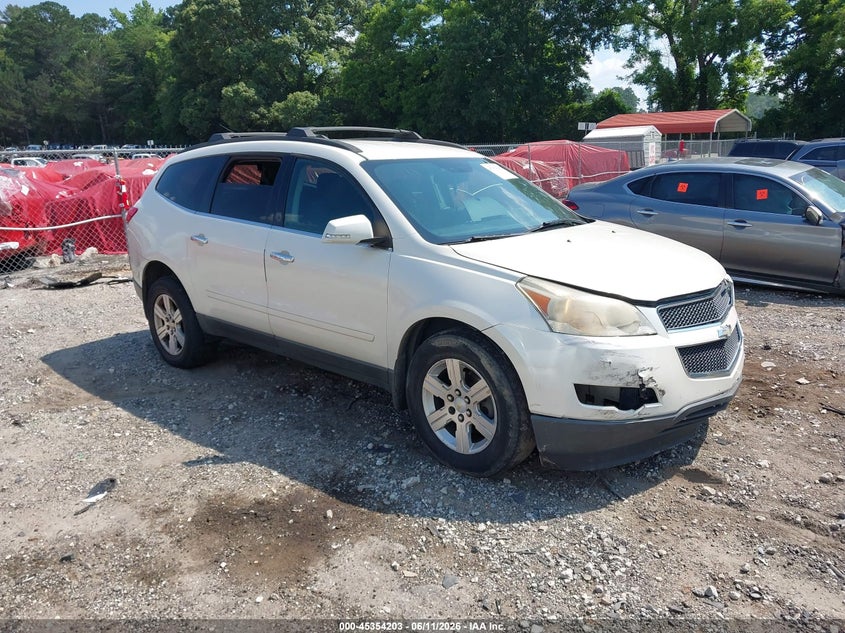 Vin: 1gnkvjed2cj186870, lot: 45852150, chevrolet traverse 2lt 2012 img_1