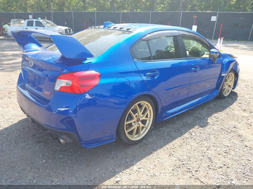 Vin: jf1va2w62f9800545, lot: 45852180, subaru wrx sti launch edition 20154