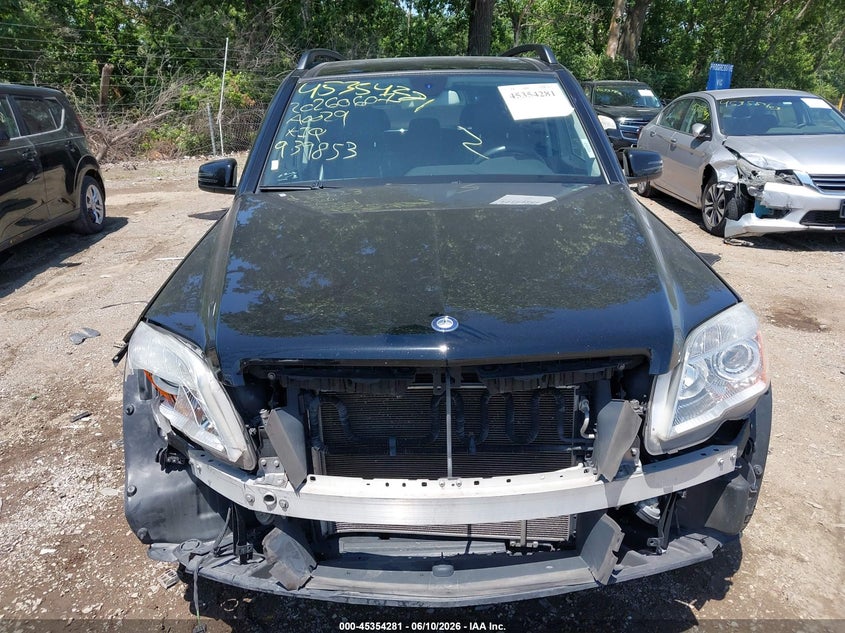 2012 Mercedes-Benz Glk 350 4Matic VIN: WDCGG8HB9CF939853 Lot: 45354281