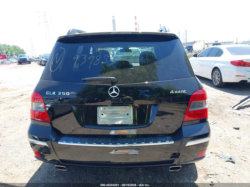 2012 Mercedes-Benz Glk 350 4Matic VIN: WDCGG8HB9CF939853 Lot: 45354281