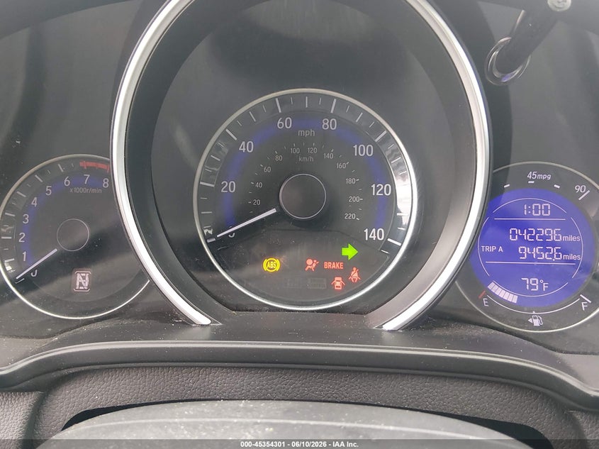 2019 Honda Fit Lx VIN: 3HGGK5H49KM700193 Lot: 45354301