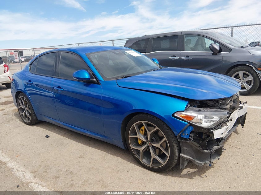 2018 Alfa Romeo Giulia Ti Sport VIN: ZARFAECN7J7578414 Lot: 45354306