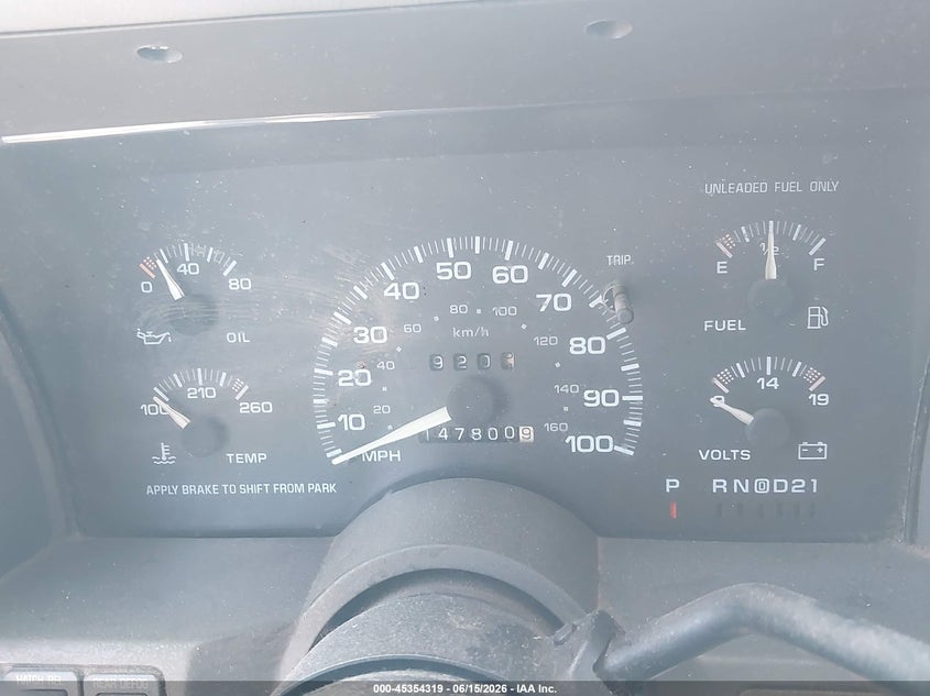 1995 Chevrolet Astro VIN: 1GNDM19W2SB262605 Lot: 45354319